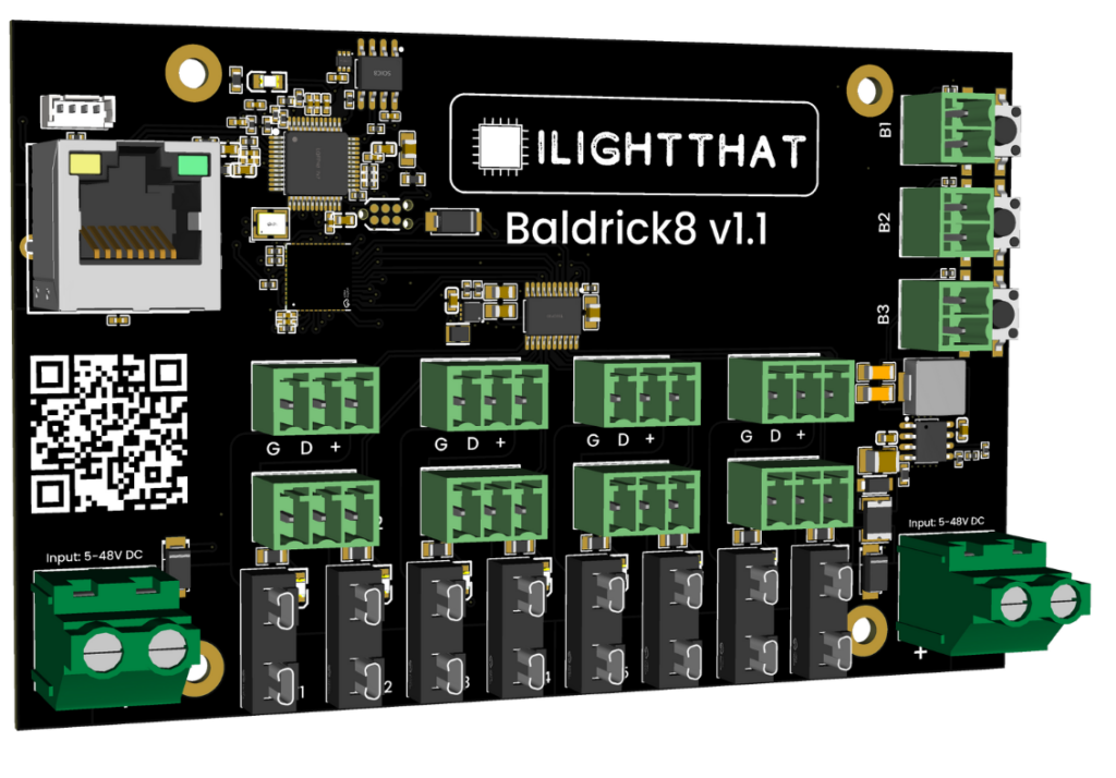 Baldrick8 Pixel Controller